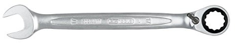 KS Tools 503.4683 Gear Plus zapadkowy klucz płasko oczkowy, przełączana, 3/8 cala 503.4683