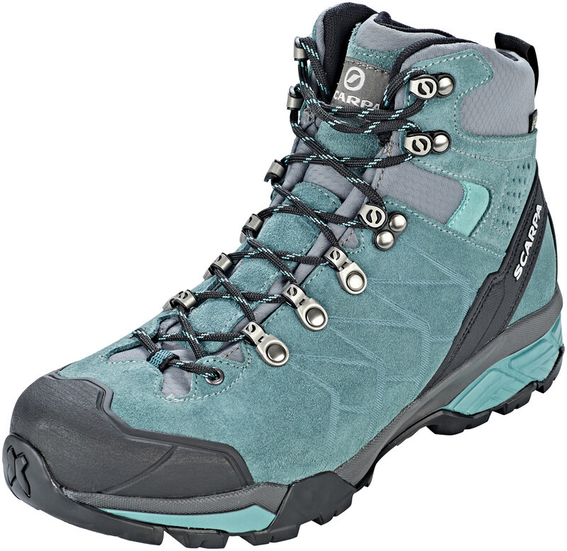 Scarpa ZG Trek GTX Buty Kobiety, turkusowy EU 37,5 2021 Trapery turystyczne