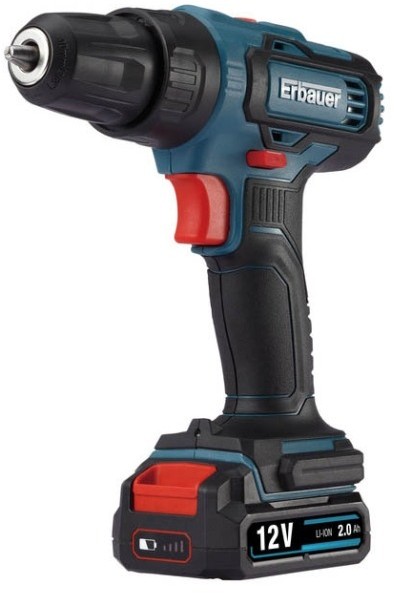 Erbauer Wiertarko-wkrętarka Erbauer 12 V 2 x 2,0 Ah EDD12-LI-2