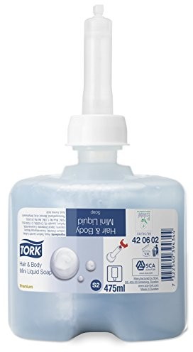 Tork Płynne mydło SCA  420602 Hair i Body Mini (zestaw 8 szt.) 420602