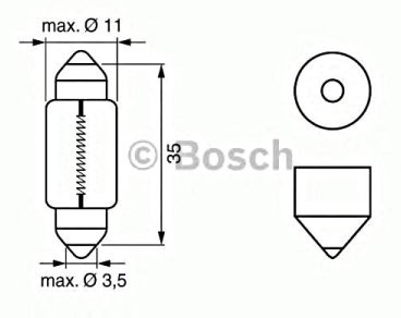 BOSCH 1 987 302 507 kolor hlampe 1 987 302 507