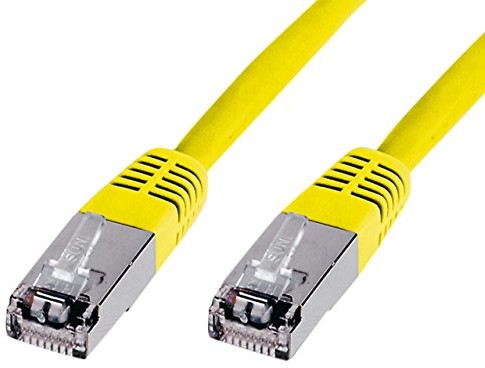 VSE 686170 Patch Cable, Cat 5e, SF-UTP, 0,5 m długości, żółty DK-1531-005/Y