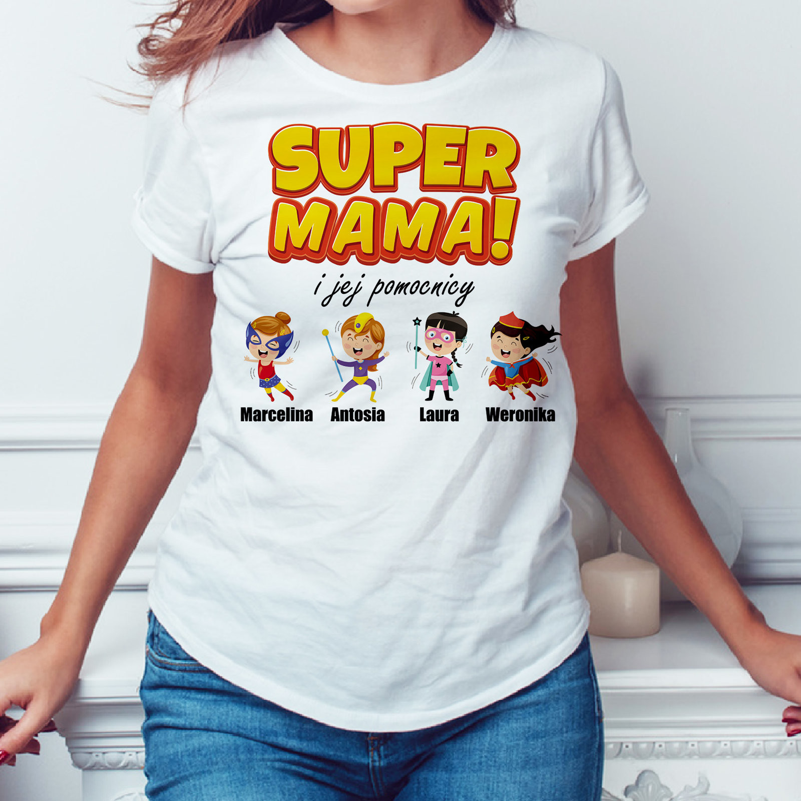 Poczpol Super Mama - koszulka damska 43167-G