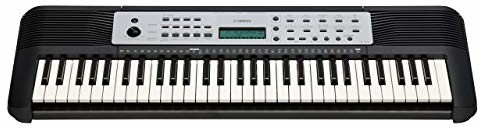 Yamaha YPT-270 klawiatura cyfrowa, kolor czarny, uniwersalny keyboard dla początkujących z 61 przyciskami i wieloma funkcjami do nauki przenośny e-keyboard o kompaktowej konstrukcji SYPT270