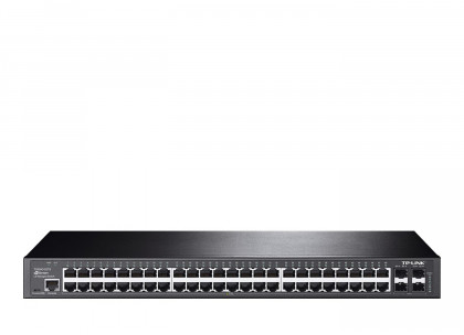 TP-Link 52p T2600G-52TS TL-SG3452 48x1000Mbit,4xSFP T2600G-52TS TL-SG3452 (T2600G-52TS(TL-SG3452) (zarządzalny) (SMB))
