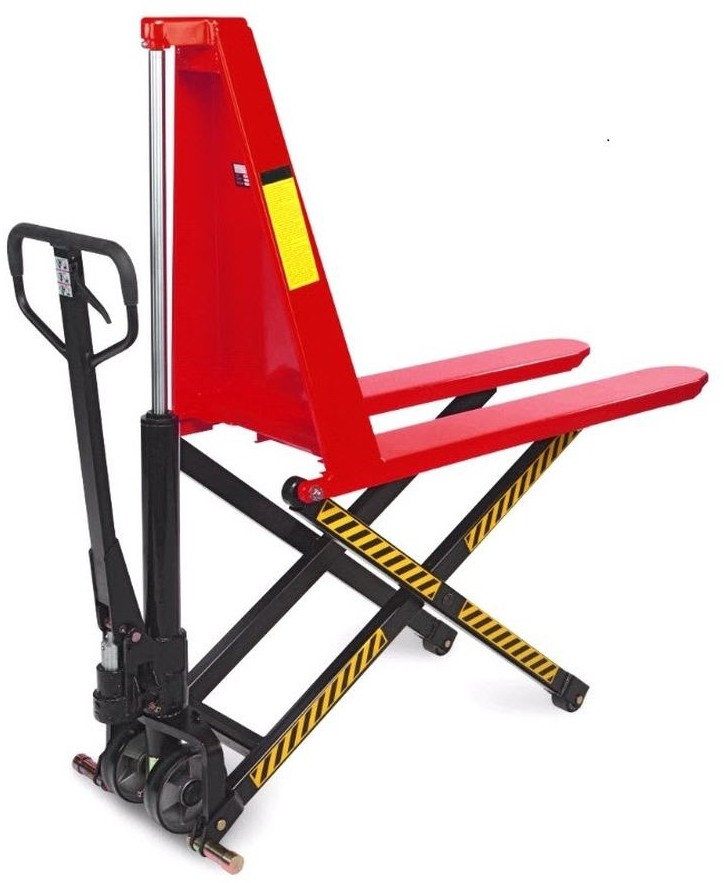 005 DOSTAWA GRATIS! 00568979 Wózek paletowy nożycowy udźwig 1000 kg min./max wysokość wideł 85/800 mm) 68979-uniw