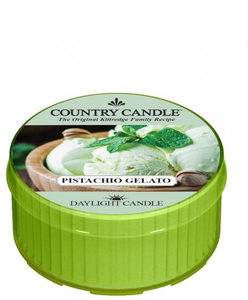 Kringle Candle candle COUNTRY CANDLE ŚWIECA ZAPACHOWA 35G PISTACHIO GELATO