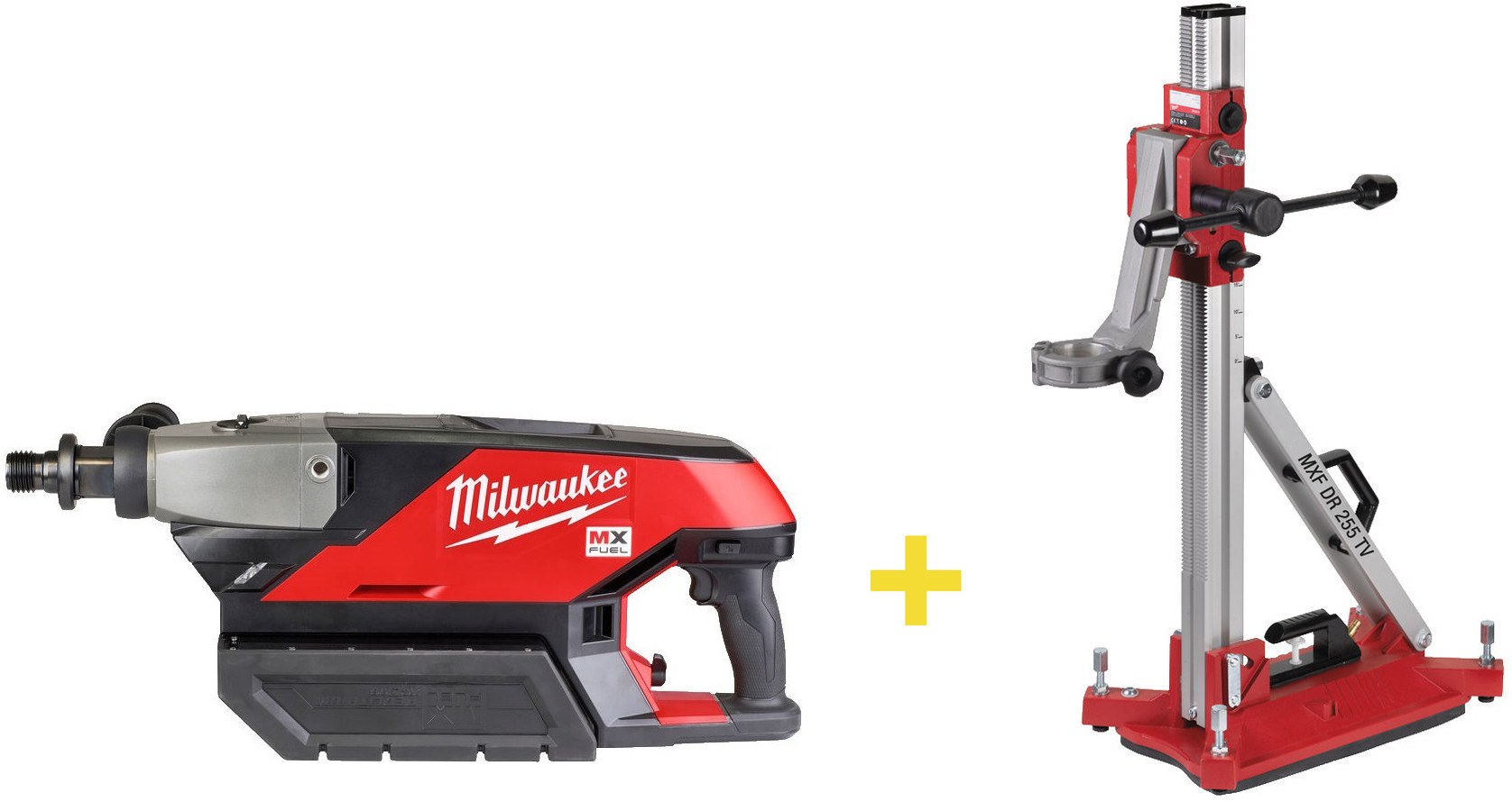 Milwaukee System MX Fuel / Wiertnice rdzeniowe M Wiertnica diamentowa MXF DCD150-302C MX Fuel (+ statyw) 4933471835
