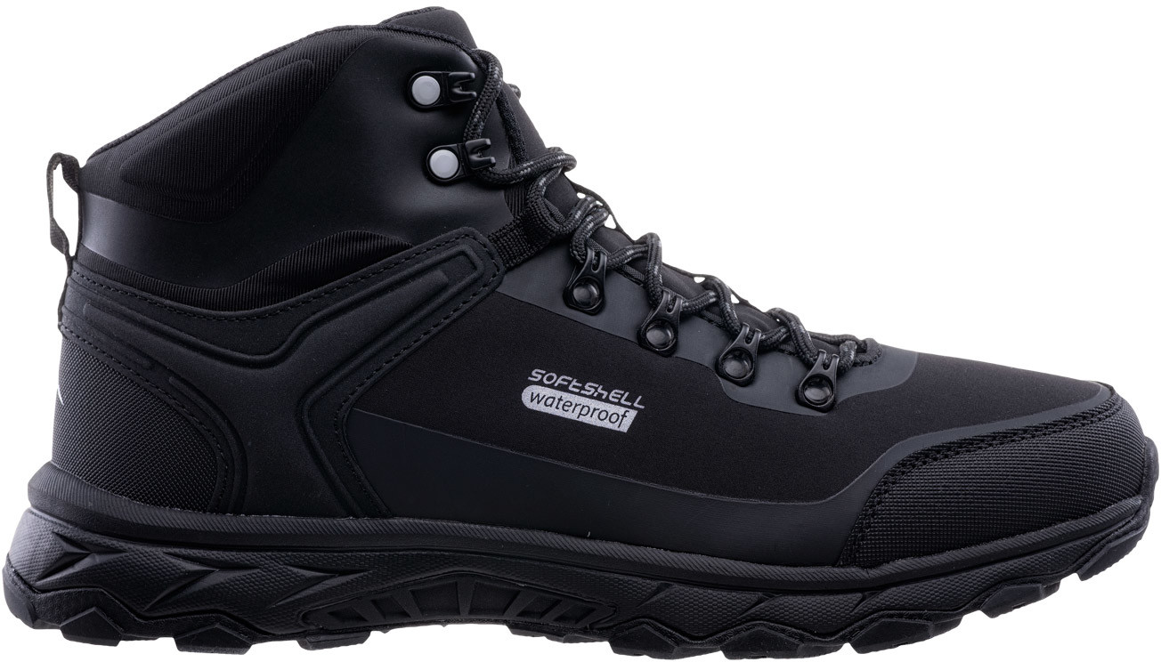 Elbrus Męskie Buty trekkingowe EGLINTER MID WP 9002-BLK/SILVER