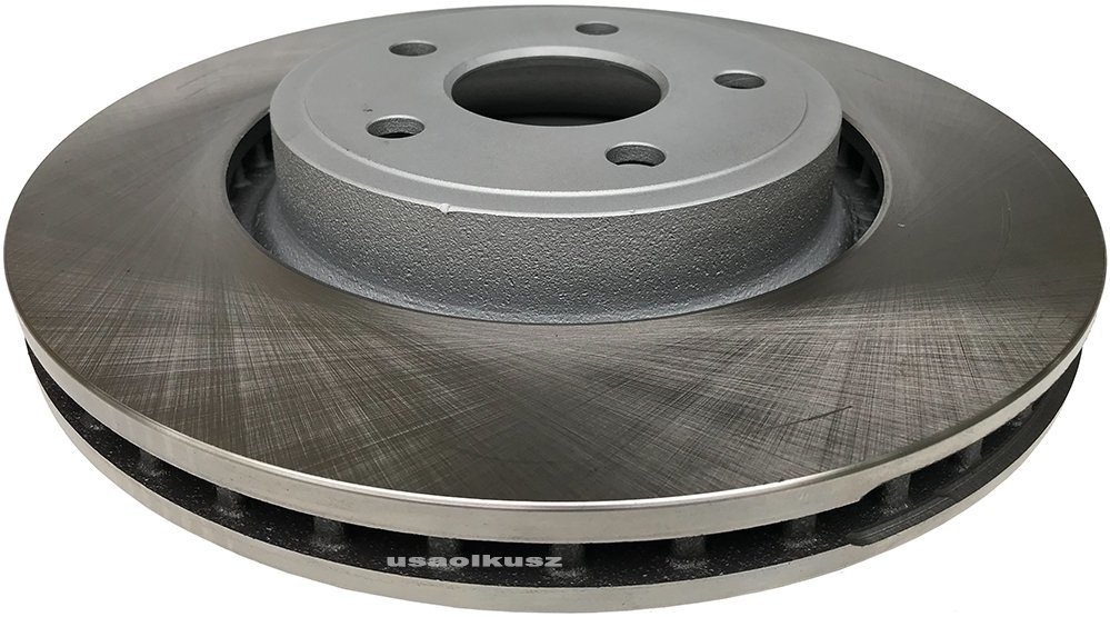 ATM Przednia tarcza hamulcowa 350mm malowana SILVER Jeep Grand Cherokee 2011 2536-SILVER