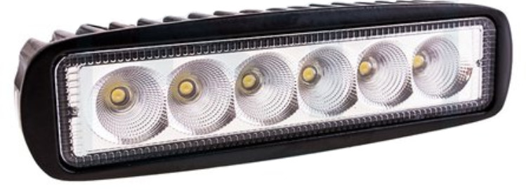 Micros TT Technology Robocza panel prostokątna 6 LED 900 Lm światło skupione TT.13218S