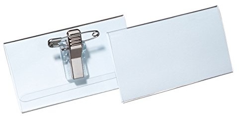Durable tabliczka z nazwą Economy z zaciskiem kombi 814119