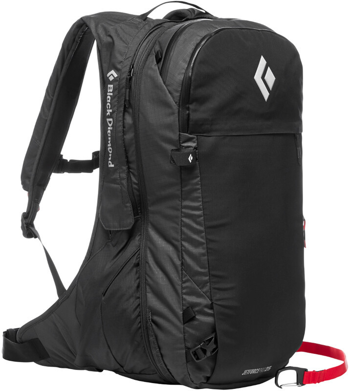 Black Diamond JetForce Pro Plecak lawinowy 25l, czarny S/M 2021 Plecaki lawinowe BD681322BLAKS_M1