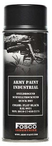 FOSCO Farba do maskowania Flat Black (FOS-17-010880) G FOS-17-010880