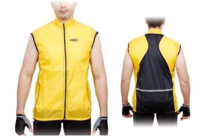Kamizelka Oprawa Anti-Viento, bez rękawów radtrikot, żółty, xxl 24438/357