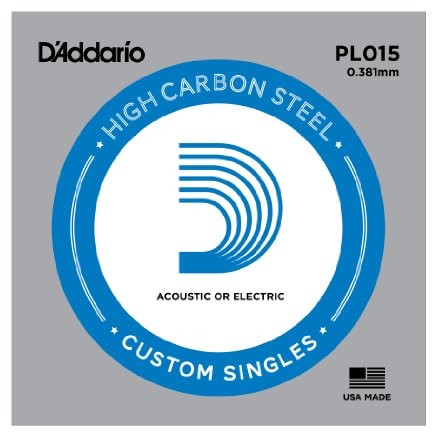 D'Addario D 'Addario uniwersalne pojedyncze struny zakończone kulką PL015