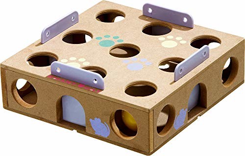 Karlie Flamingo 47742 Smart Cat Activity Box 6.5 x 22.5 x 22.5 cm 49065