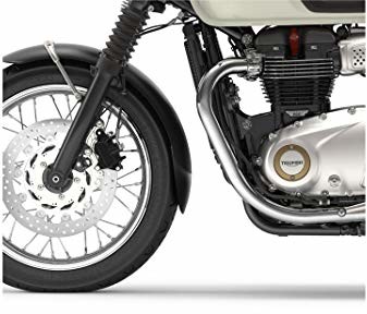 Puig Przedłużenie błotników motocyklowych z przodu 9833N Triumph Bonneville T100/T120 16'-18', czarne 9833N
