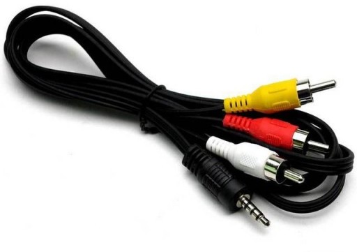 Przyłącze Mini-jack 3xRCA Czincz M/M 3m Wawa