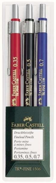 Faber-Castell ołówek automatyczny TK-Fine, 3 sztuki