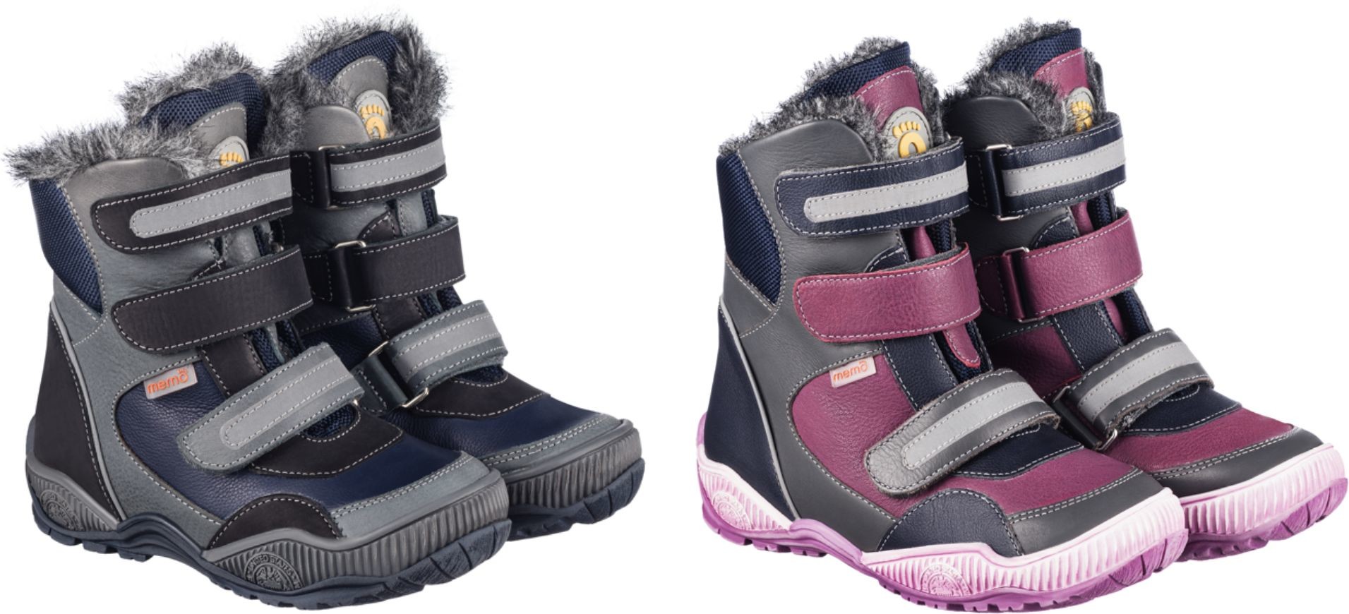 Zimowe, ocieplane buty profilaktyczno-korygujące z wysoką cholewką i antypoślizgową podeszwą (Colorado)