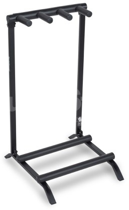 Rockstand RockGear by Warwick Multiple Guitar Rack Stand - for 3 Electric Guitars / Basses, Flat-Pack