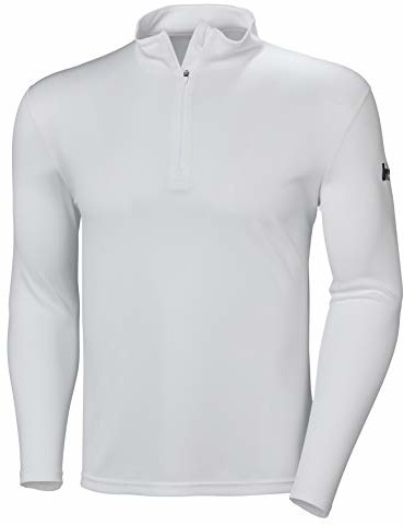 Helly Hansen Hh Tech 1/2 Zip koszulka polo, biała (Blanco 001), X-Large