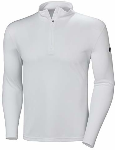 Helly Hansen Męska koszulka polo Hh Tech 1/2 Zip Biała (Blanco 001), Medium