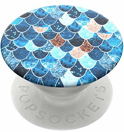 PopSockets PopSockets PopGrip - Rozkładany uchwyt i podstawka do telefonów oraz tabletów z wymiennymi krążkami PopTops - Really Mermaid 800639