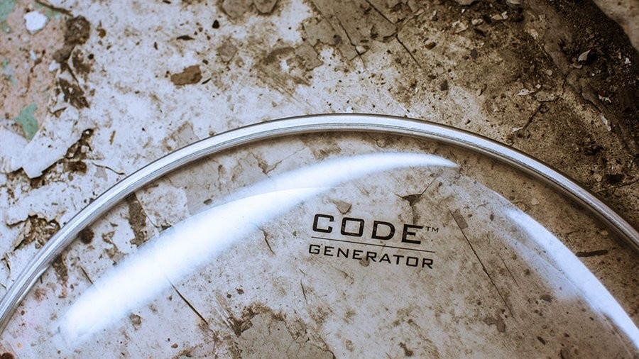 CODE Code Generator Clear 13 naciąg na tom