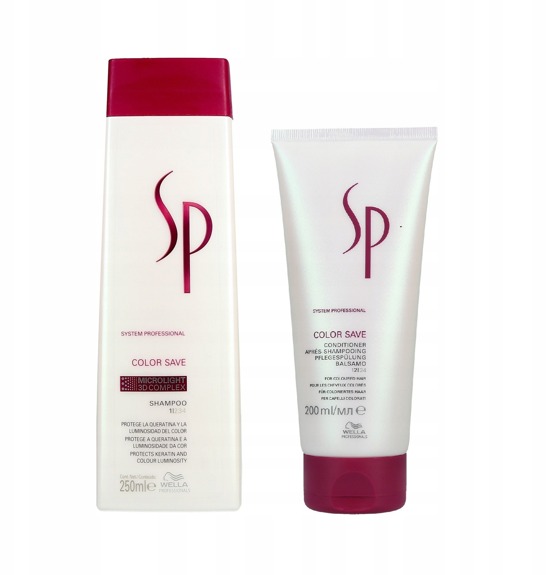 Wella Sp Color Zestaw Do Włosów Farbowanych