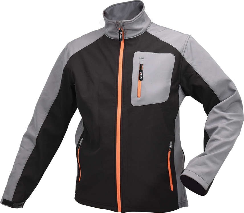Yato KURTKA SOFTSHELL CZARNO-SZARA ROZ XXXL