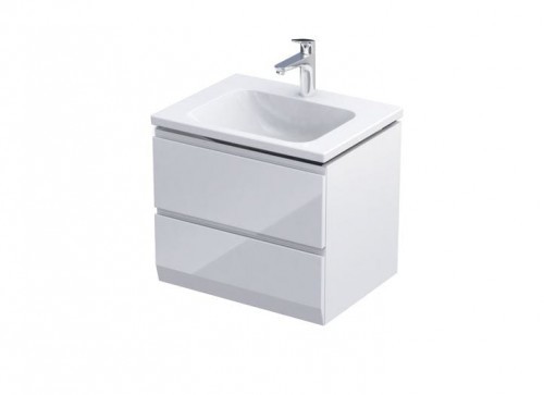 Oristo BRYLANT UNI szafka podumywalkowa 60 cm, biały połysk - OR36-SD2S-60-1-V3 OR36-SD2S-60-1-V3