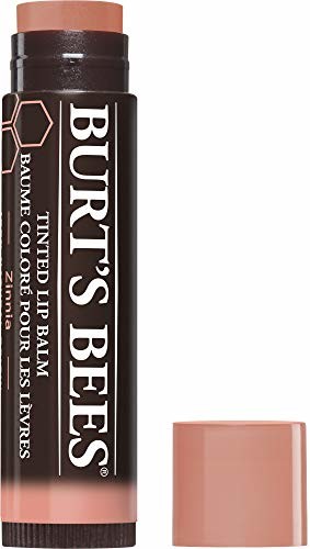 Burt's Bees Burt's Bees 100% naturalny, barwiony balsam do ust cynnia, z masłem shea i woskami roślinnymi, 1 sztyft