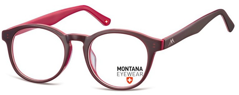 Montana Lenonki okragle okulary oprawki optyczne, korekcyjne MA66D