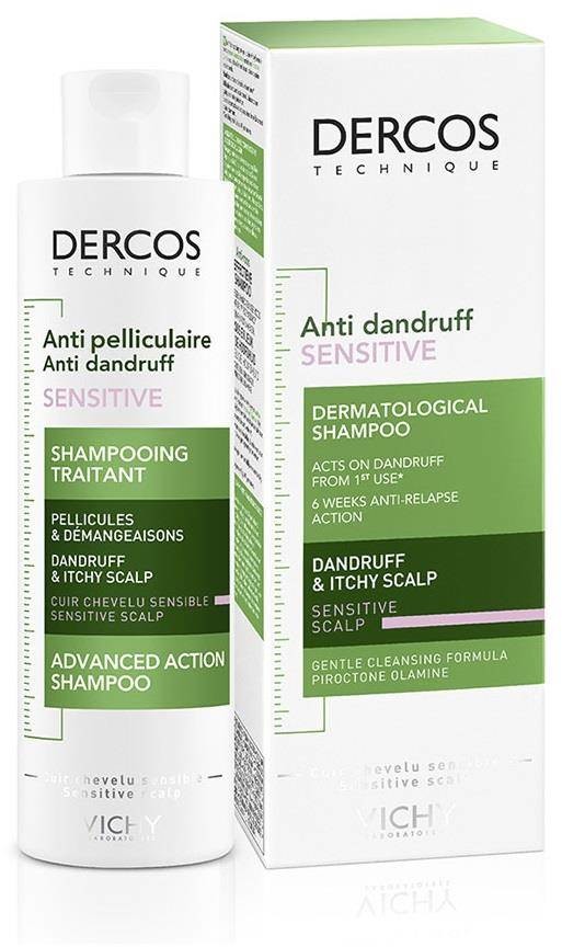 Vichy Dercos Anti-Dandruff Shampoo szampon przeciwłupieżowy do wrażliwej skóry głowy 200ml 102623-uniw