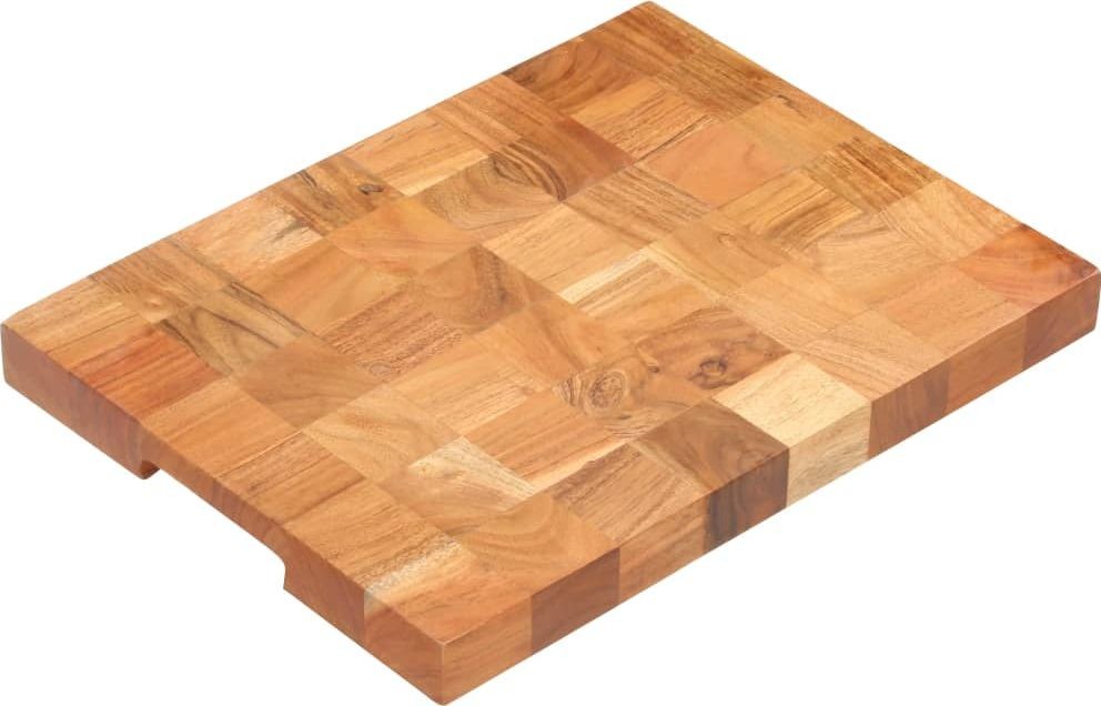 vidaXL Deska do krojenia vidaXL Deska do krojenia 40x30x3,8 cm lite drewno akacjowe 286571
