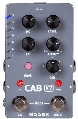 Mooer CAB x2 Stereo Cabinet Simulator