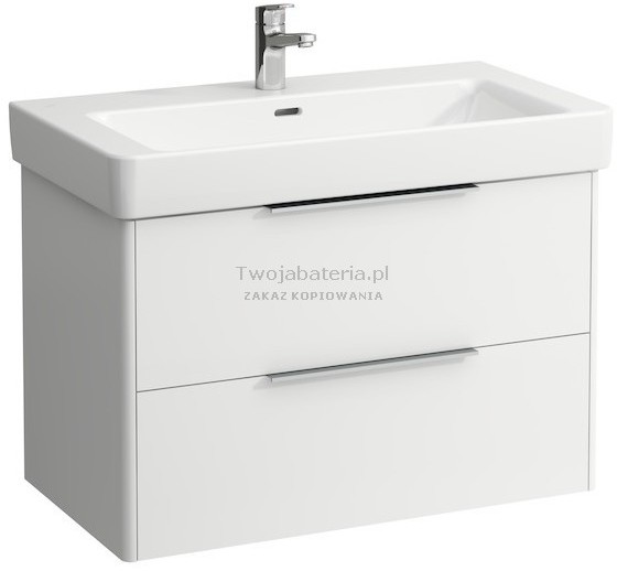 Laufen Base szafka podumywalkowa 81 cm biały połysk H4023921102611
