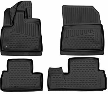 Element Element Dywaniki gumowe do Opel Combo E Life X19 2018-> Minivan 5-Passenger wersja 4 TLG, shwarz, ajustement mesuré au laser personnalisé EXP.ELEMENT3DA26730210k