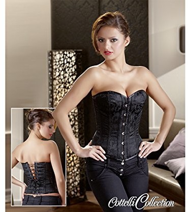 Cottelli Collection cottelli Collection gorset/czarny, , m, , czarny, 26107361031