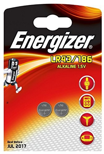 Energizer Bateria specjalistyczna LR43/186 1.5V 2szt (7638900393194)