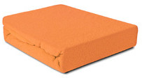 Darymex Prześcieradło Frotte z gumką łososiowe 120x200 dx-120-pft-001