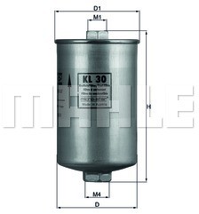 Zdjęcia - Filtr paliwa KNECHT  Mahle KL 30 