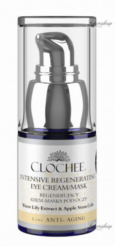 Clochee CLOCHEE - Intensive Regenerating Eye Cream/Mask - Intensywnie regenerujący krem-maska pod oczy - 15 ml
