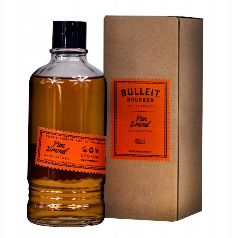 Pan Drwal Bulleit Bourbon - woda po goleniu 400 ml