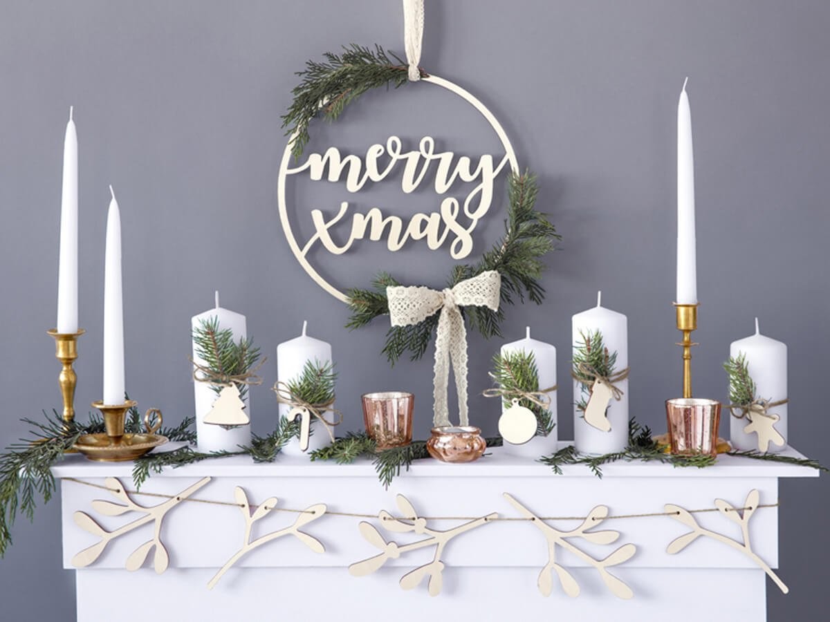 Party Deco Świeczniki szklane - różowe złoto - 3 cm - 4 szt. SS3-019R
