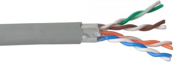 InLine Solid Kabel instalacyjny F/UTP Cat.5e AWG24 CCA PVC 100m 73198