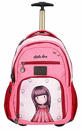 Santoro Gorjuss plecak na kółkach/Trolley Little Love, 48 cm, 24 l z 15,6" kieszenią na laptopa, 21GJS203-LL 21GJS203-LL