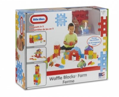 Little Tikes Klocki WAFFLE BLOCKS Gospodarstwo